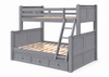 RILEYCFG|twin-full|gray|trundle|Riley Twin/Full Gray trundle
