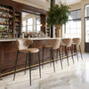 Lino Barstool Taupe — Set of 2
