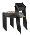 Draco Dining Chair Black — Set of 2