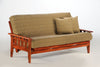 Kingston Hardwood Futon Frame with Front Loader Mechanism